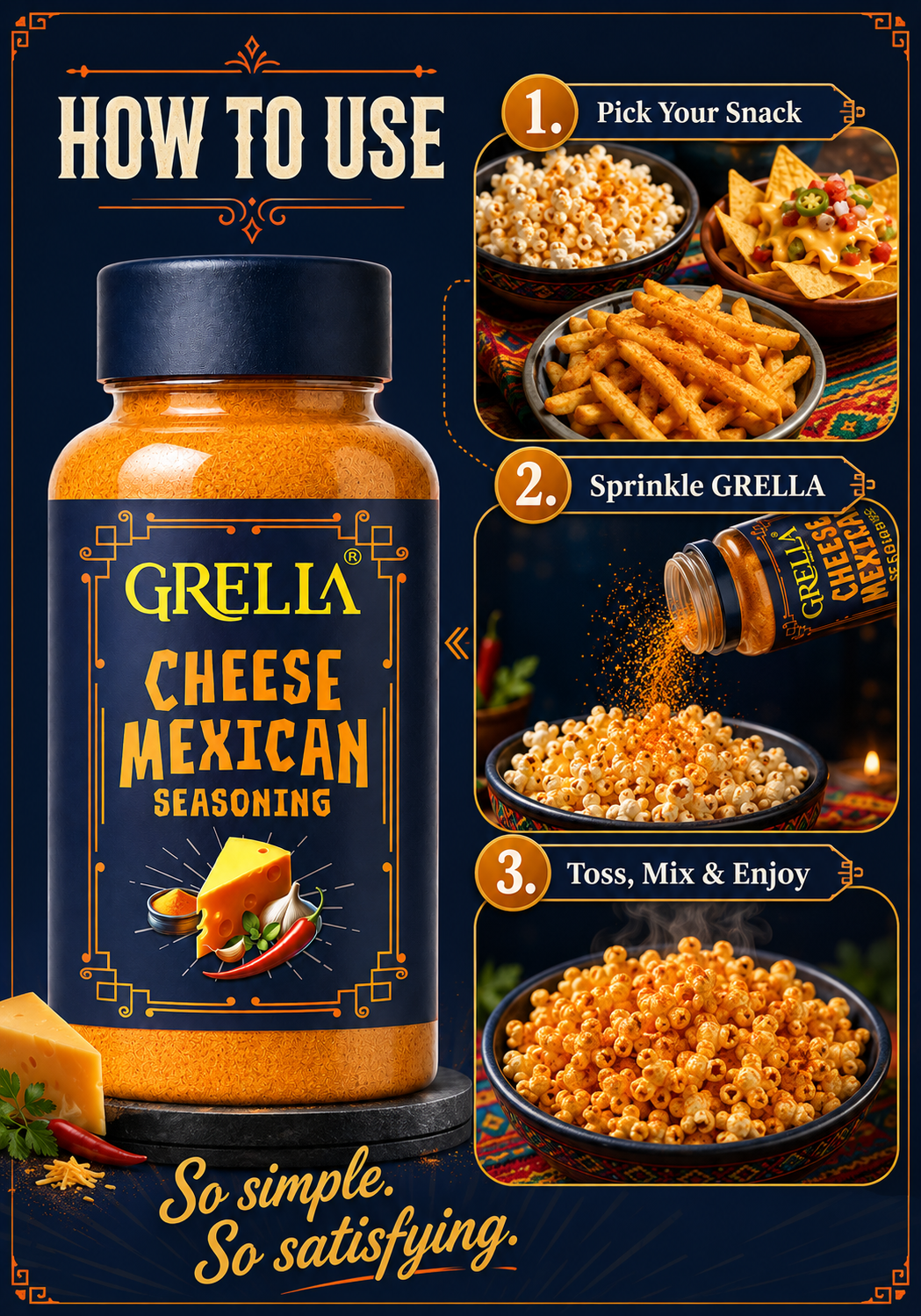 Cheese Mexican Seasoning