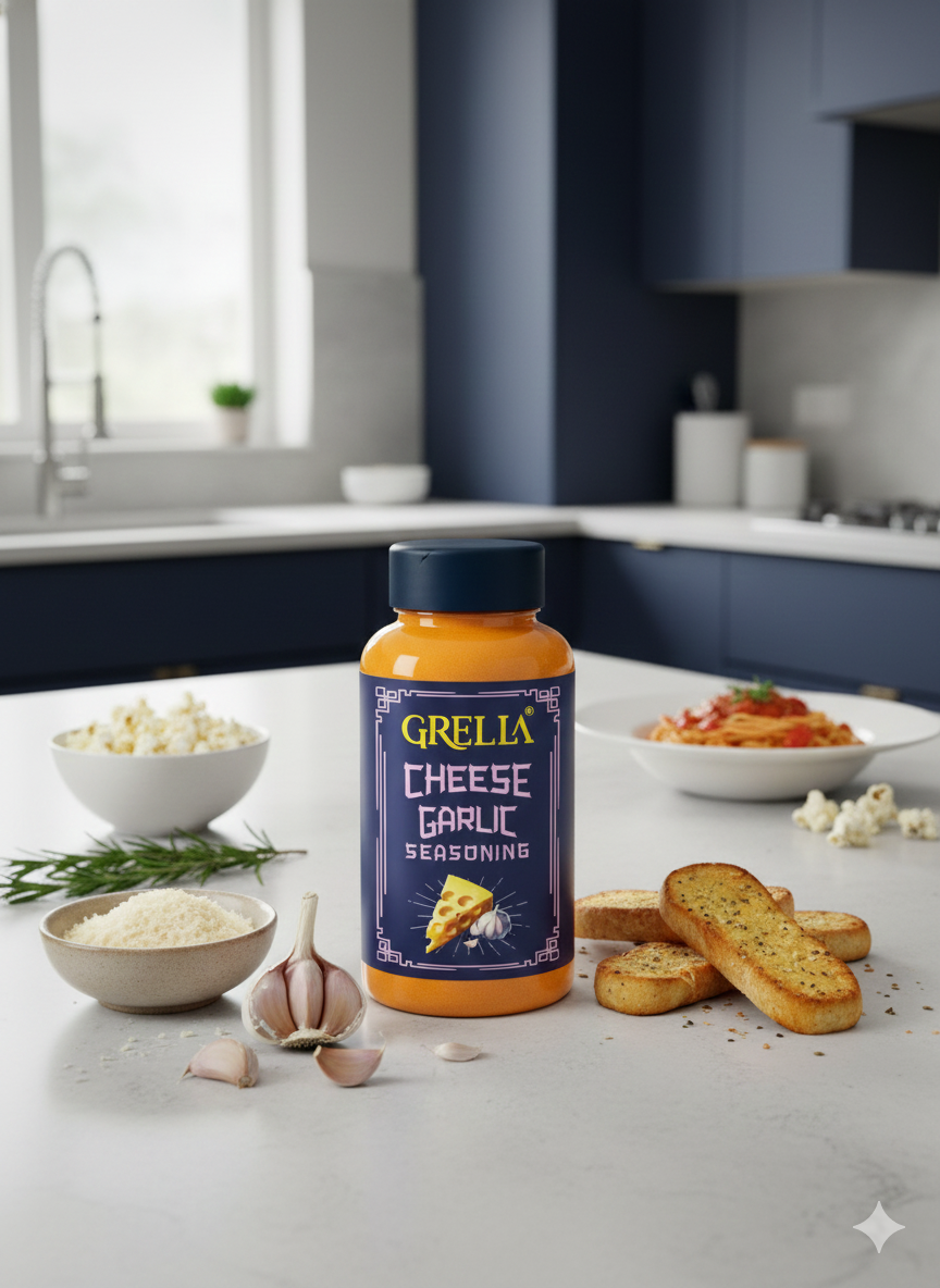 Grella Garlic cheese seasoning powder, photo 1