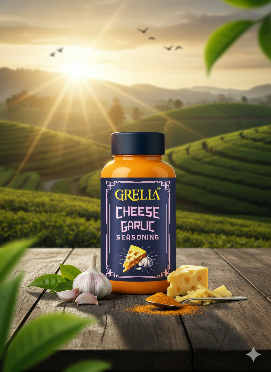 Grella Garlic cheese seasoning powder, photo 4