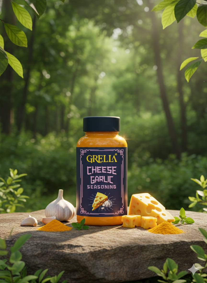 Grella Garlic cheese seasoning powder, photo 5