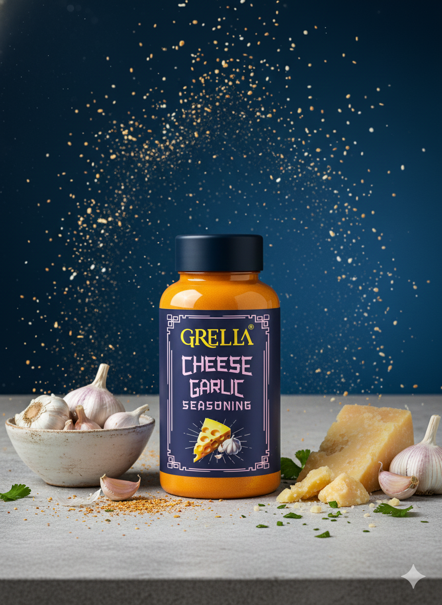 Grella Garlic cheese seasoning powder, photo 7