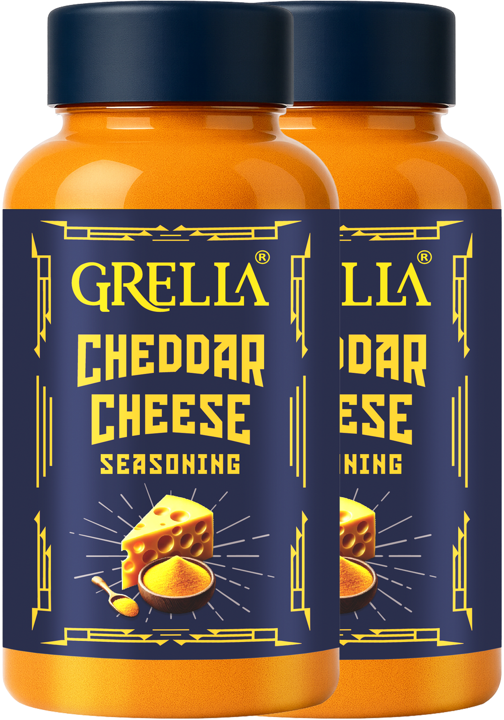 Grella Cheddar cheese seasoning powder, Pack of 2